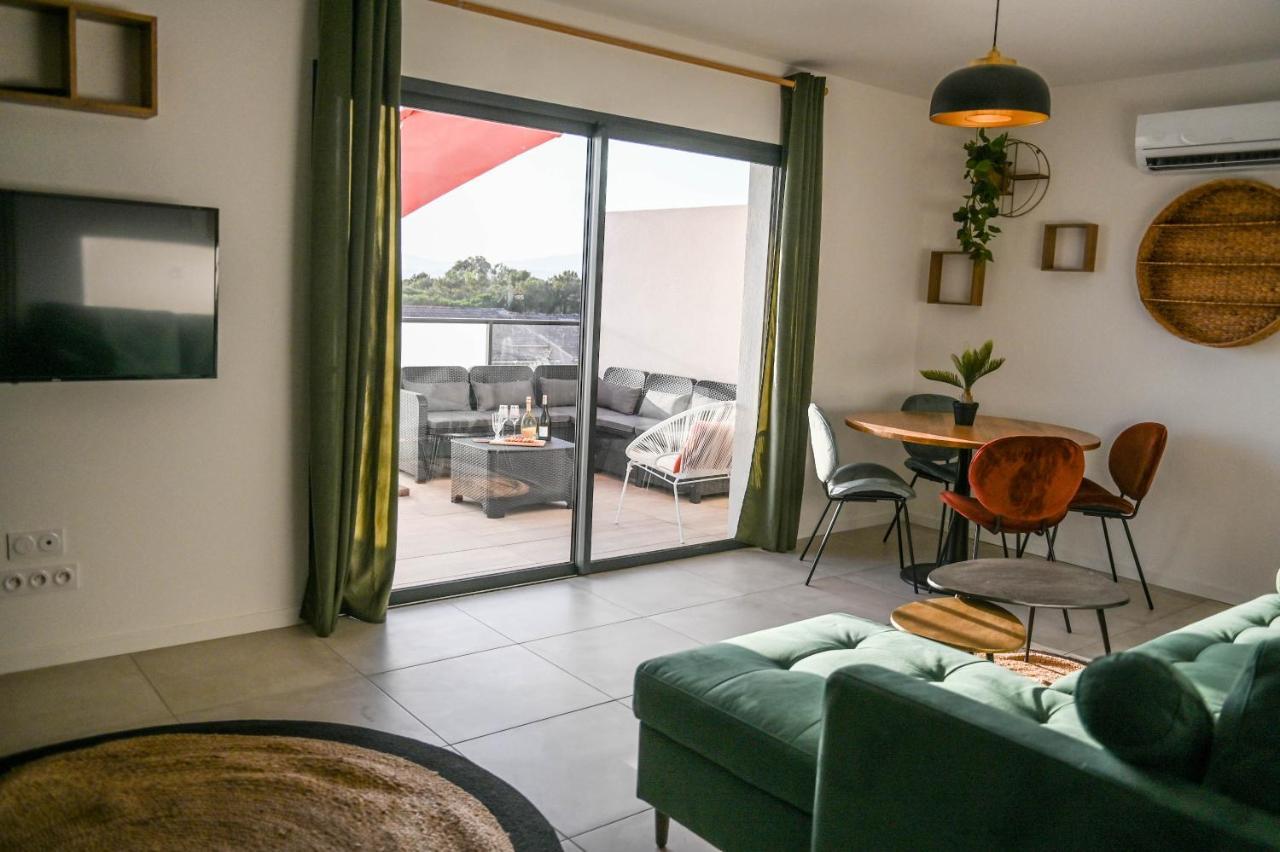 Ferienwohnung Porticcio Vacations - Terrasse, Piscine, Jacuzzi, Clim - By Tgb Exterior foto